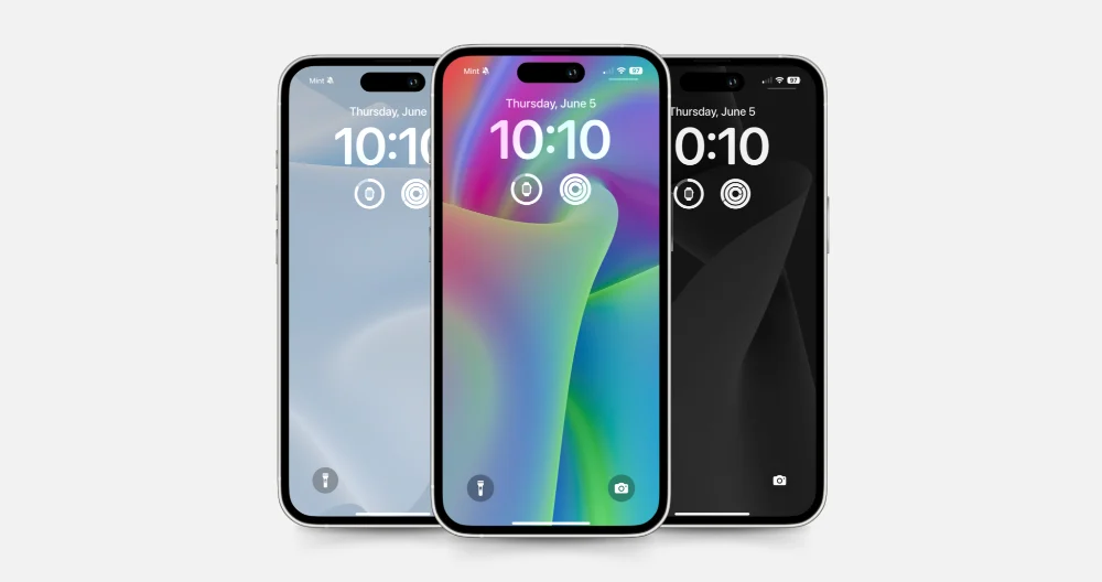 Color Fusion wallpaper pack
