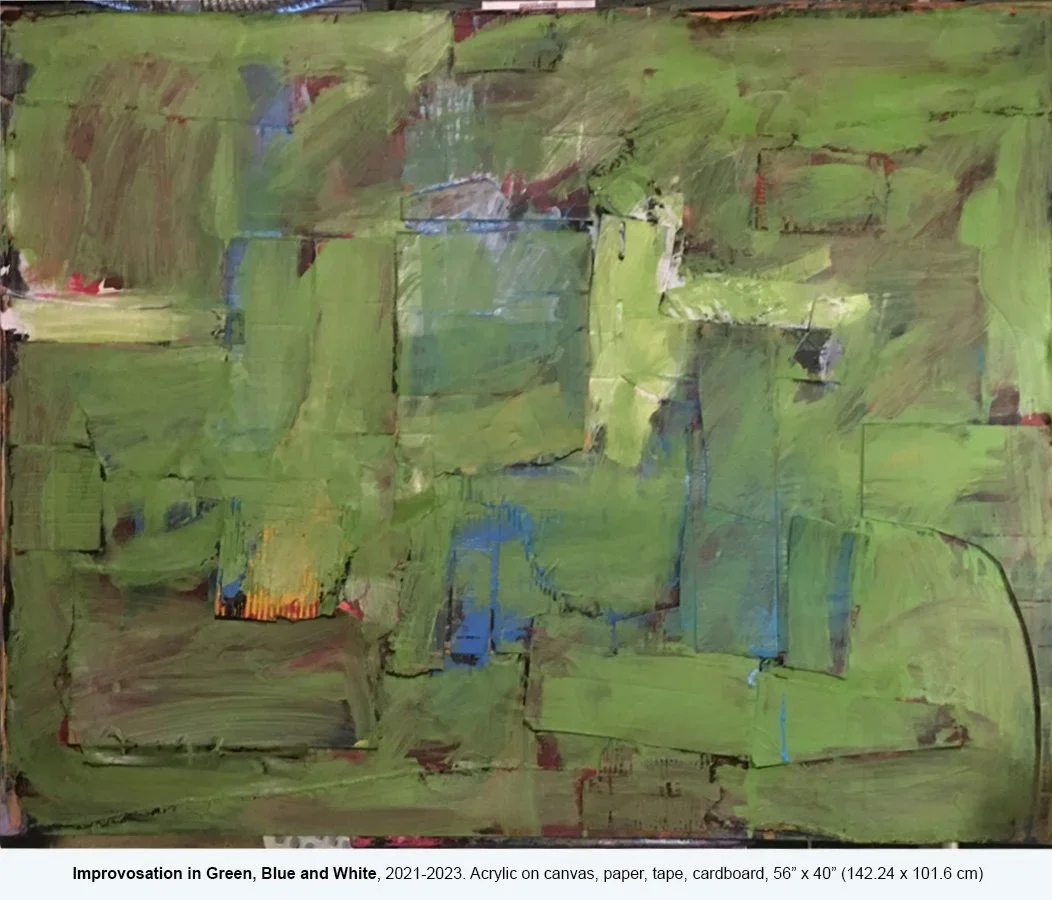 Improvisation in Green by Ed Buscemi