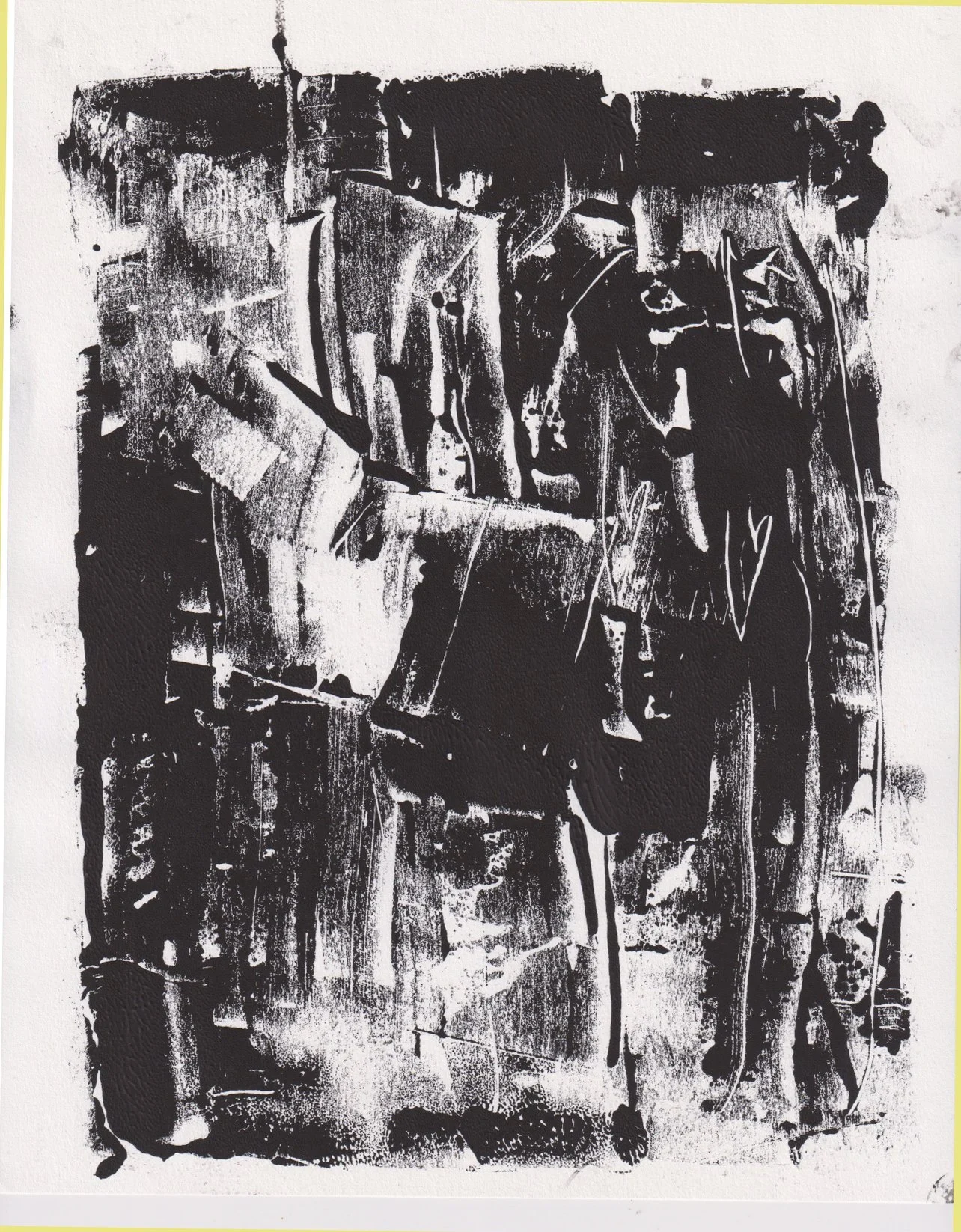 Experimental print by Ed Buscemi