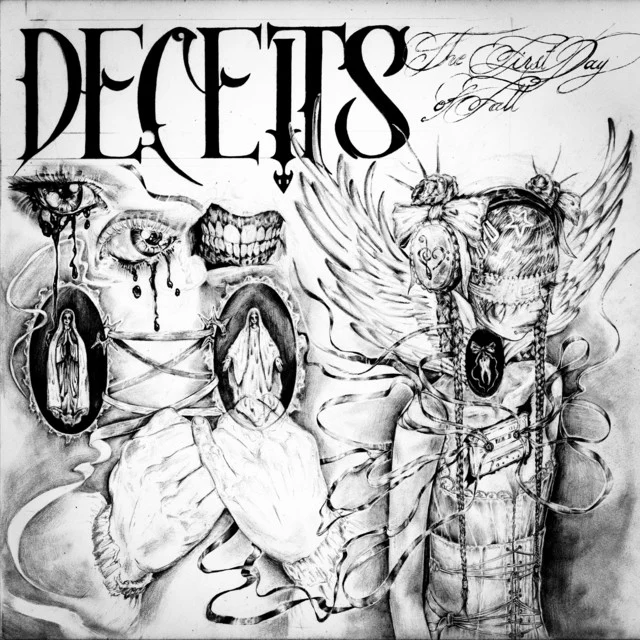 Illustrated artwork for The First Day Of Fall by DECEITS