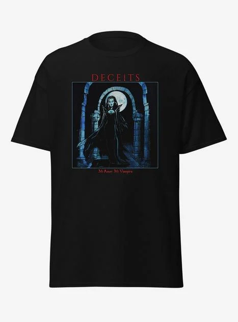 Black DECEITS Mi Amor Mi Vampira T-shirt