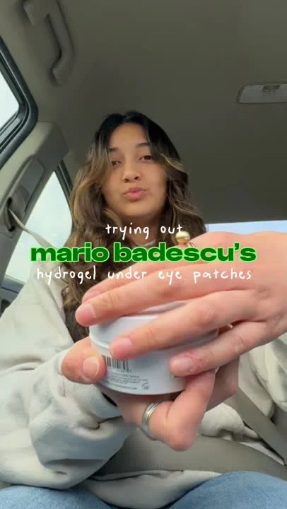 Still from Lola’s Mario Badescu skincare video