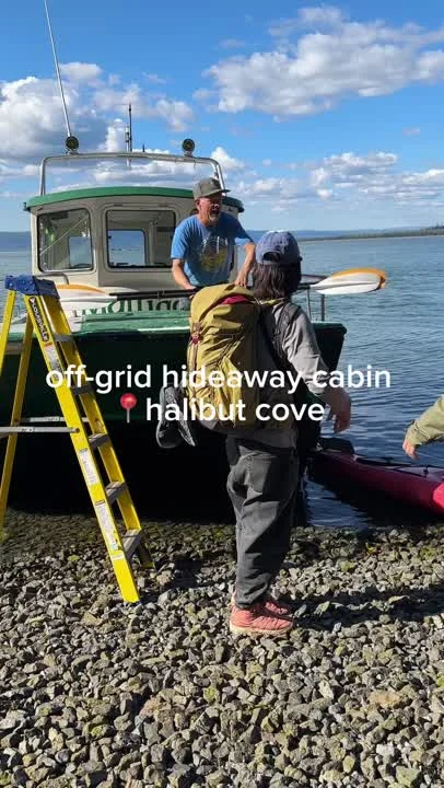 Still from Lola’s Alaska Airbnb video