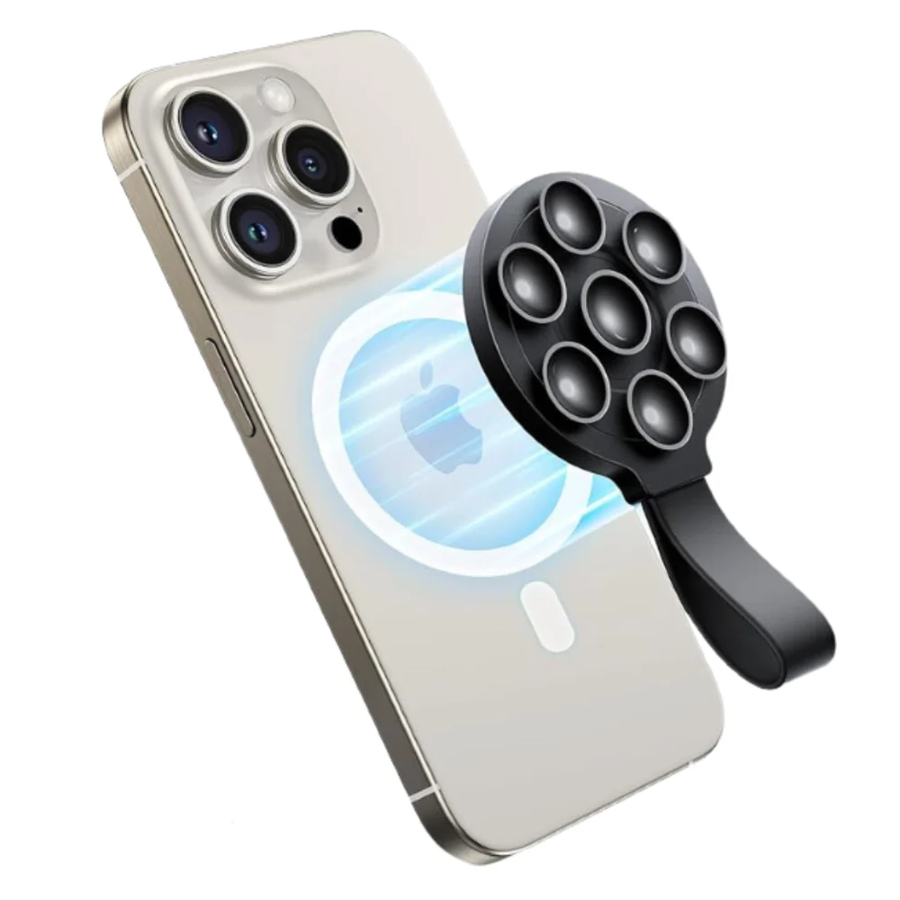 Magnetic suction mount
