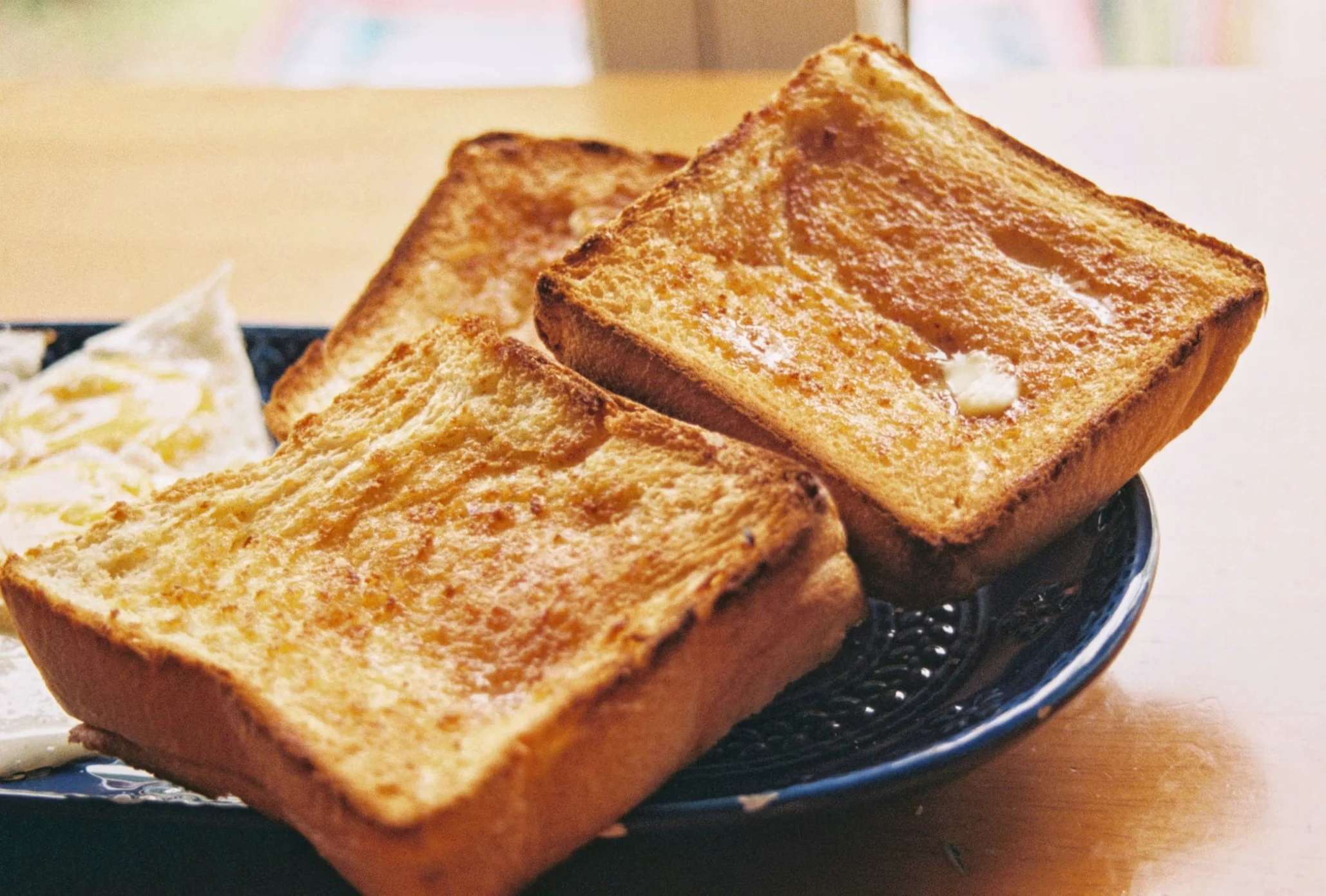 Brown butter toast with seasonal preserves