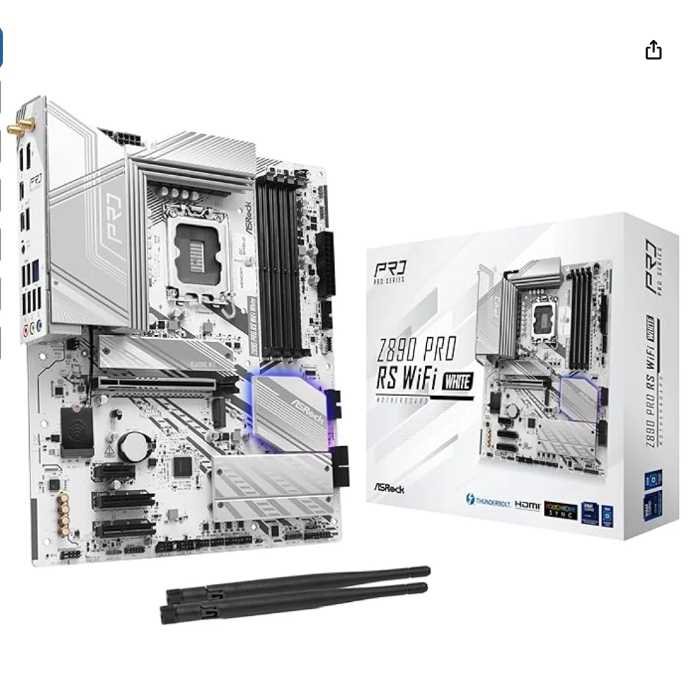 ASRock X870 PRO RS WiFi AM5 AMD Motherboard