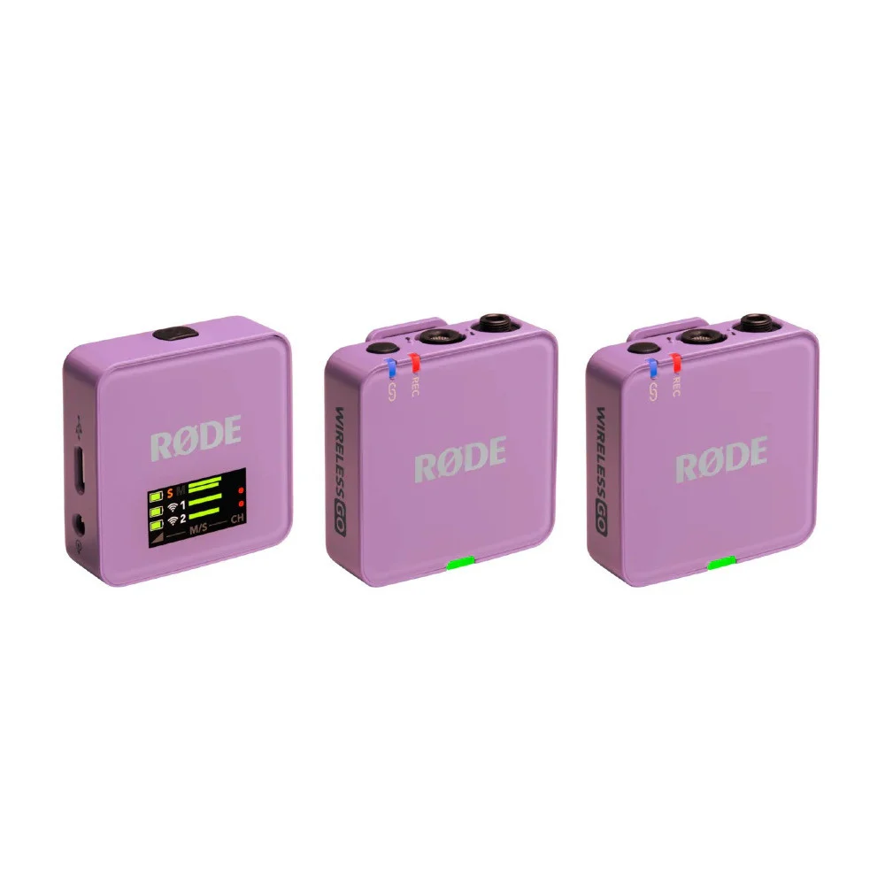 RODE Wireless GO (Gen 3) microphones