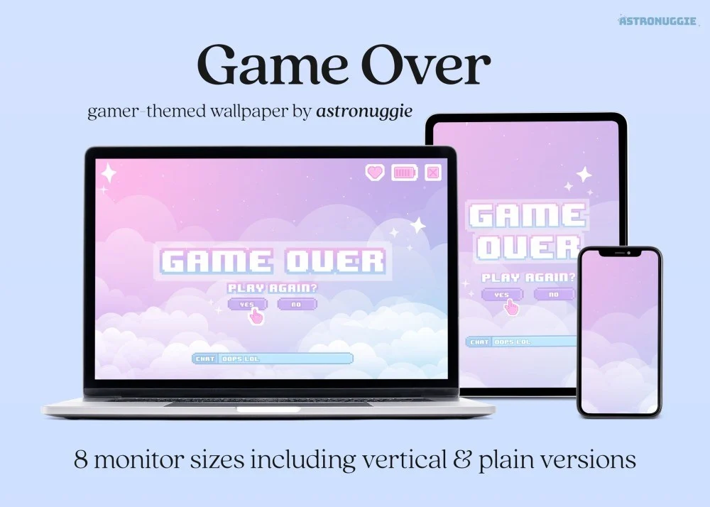 OG 'Game Over' Wallpaper