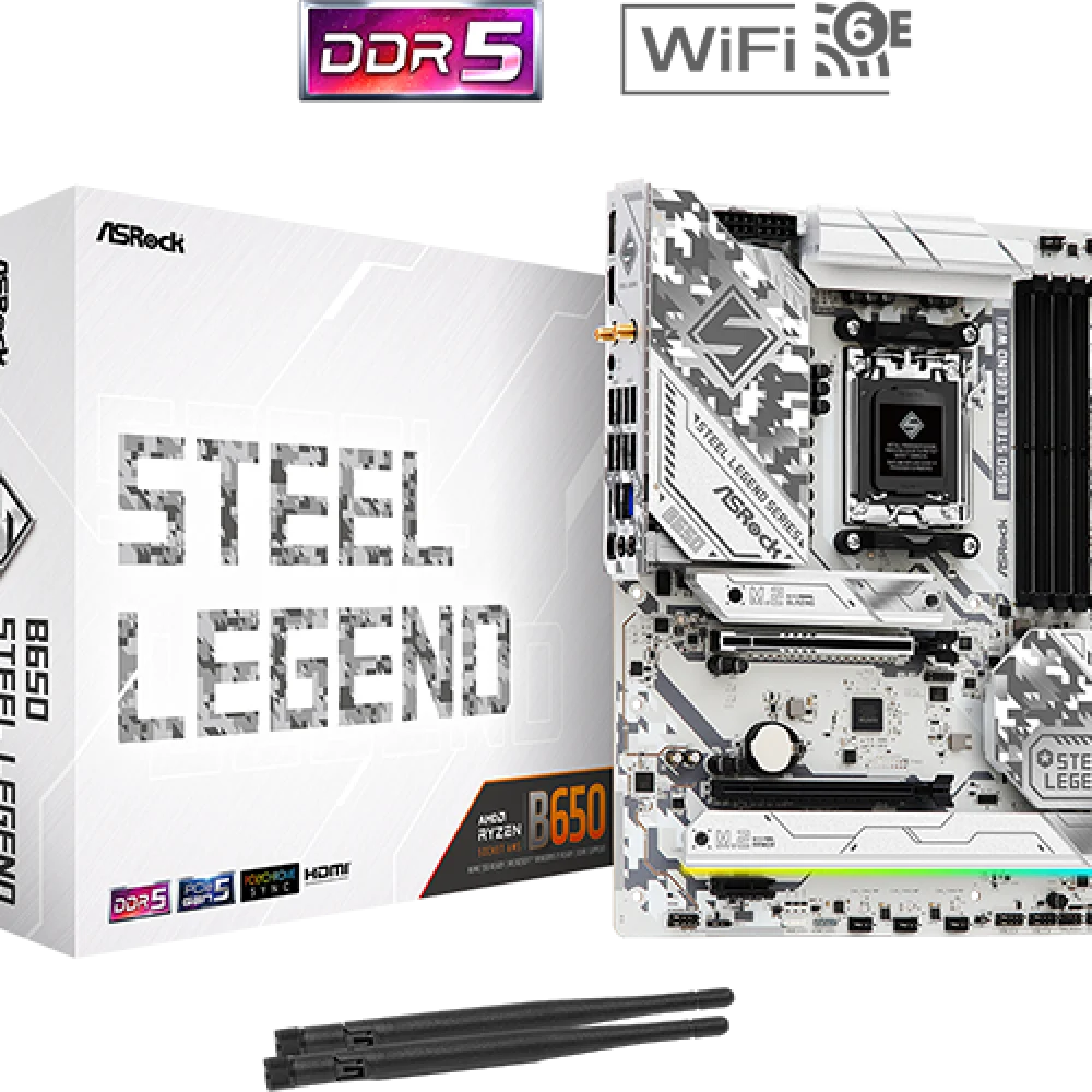ASRock B650 Steel Legend WiFi AMD motherboard