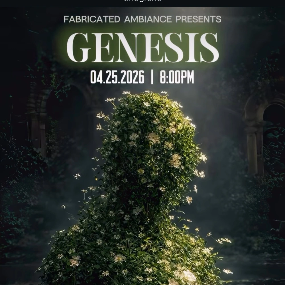 Flyer for Genesis at Greenhouse BK