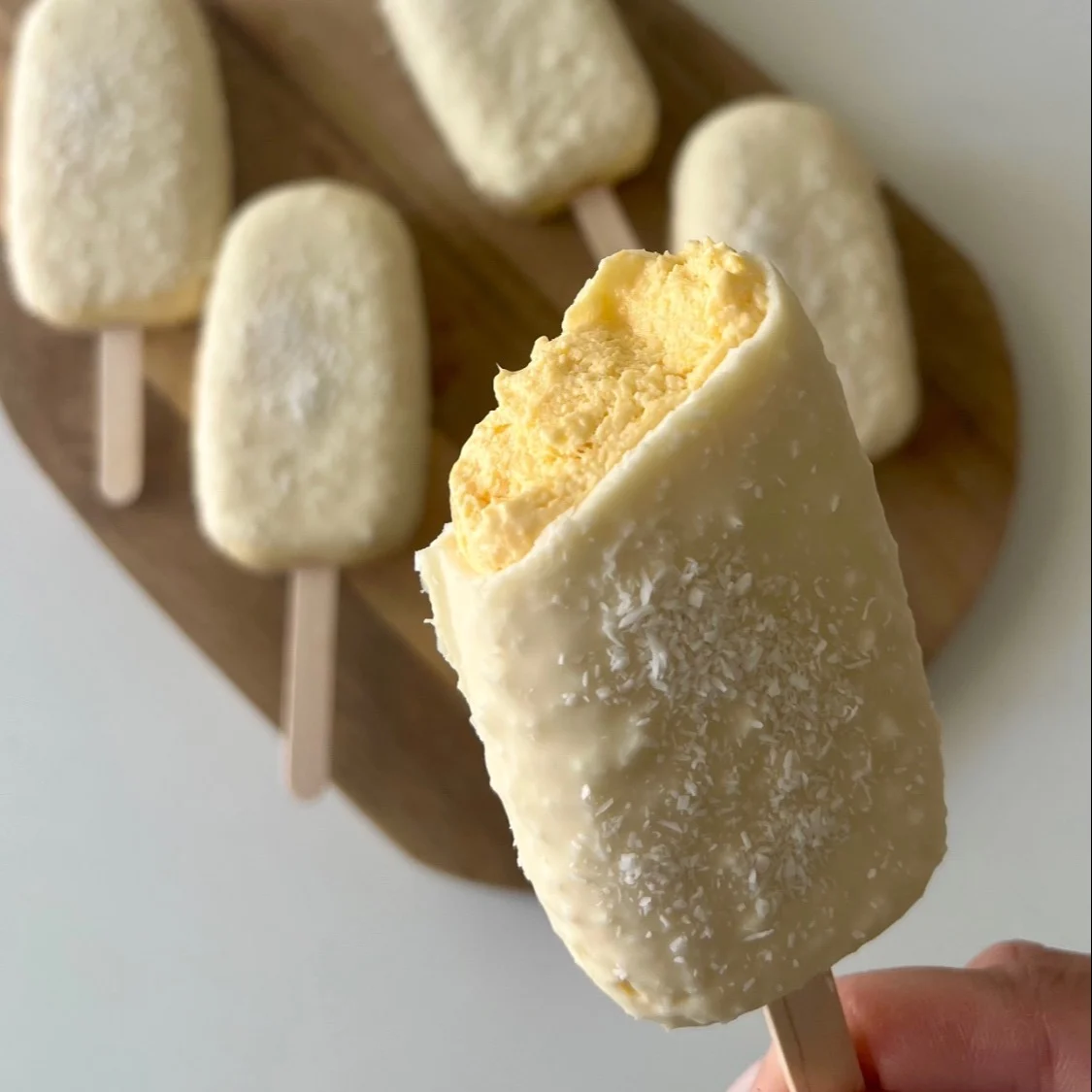 Παγωτό μάνγκο καρύδα🥥🥭
