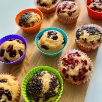 Muffins γιαουρτιού