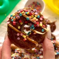 Donuts κολοκύθας στο φούρνο