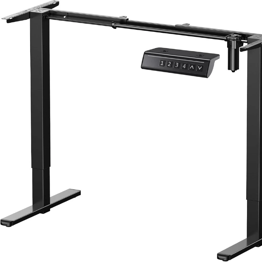 Electric standing desk legs