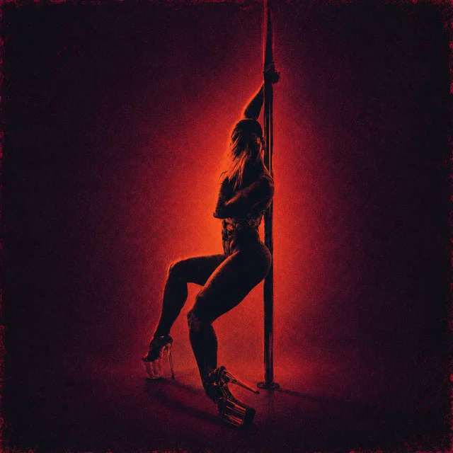 Move Closer cover art with Fin silhouetted against red and purple stage light