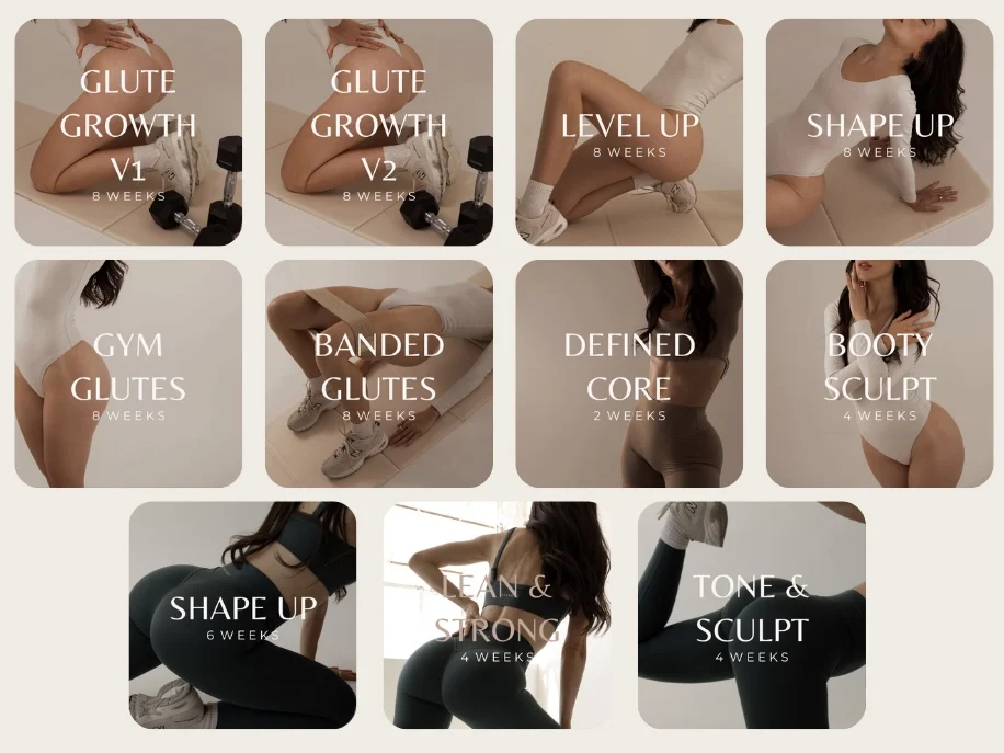 Best Shape by Maria workout and program collection