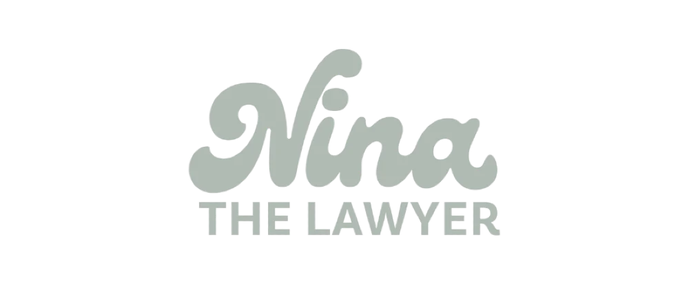 Nina The Lawyer wordmark
