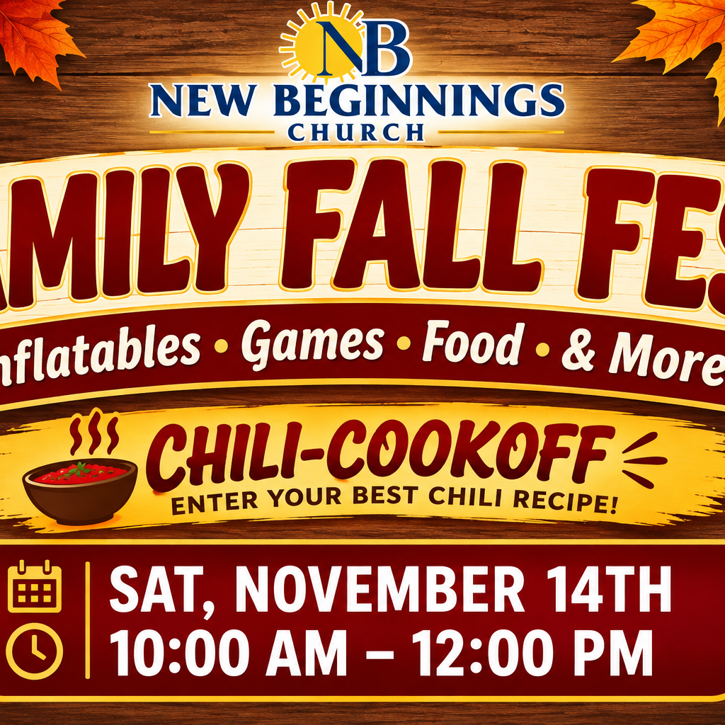 Family Fall Fest & Chili Cook-Off · Sat, Nov 14