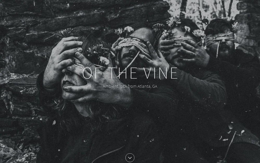 Black-and-white Of the Vine band image