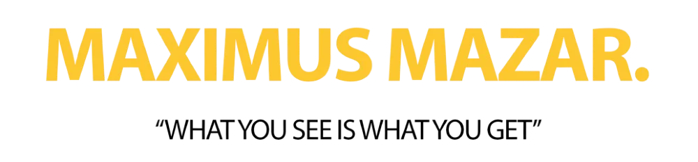 Maximus Mazar wordmark