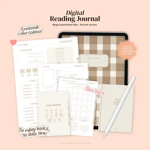 Digital Reading Journal product artwork