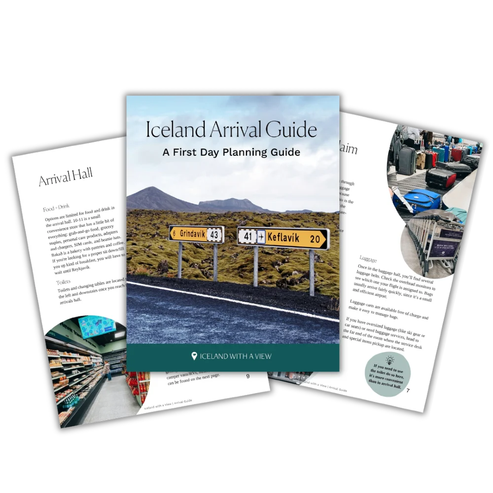 Iceland arrival guide digital cover