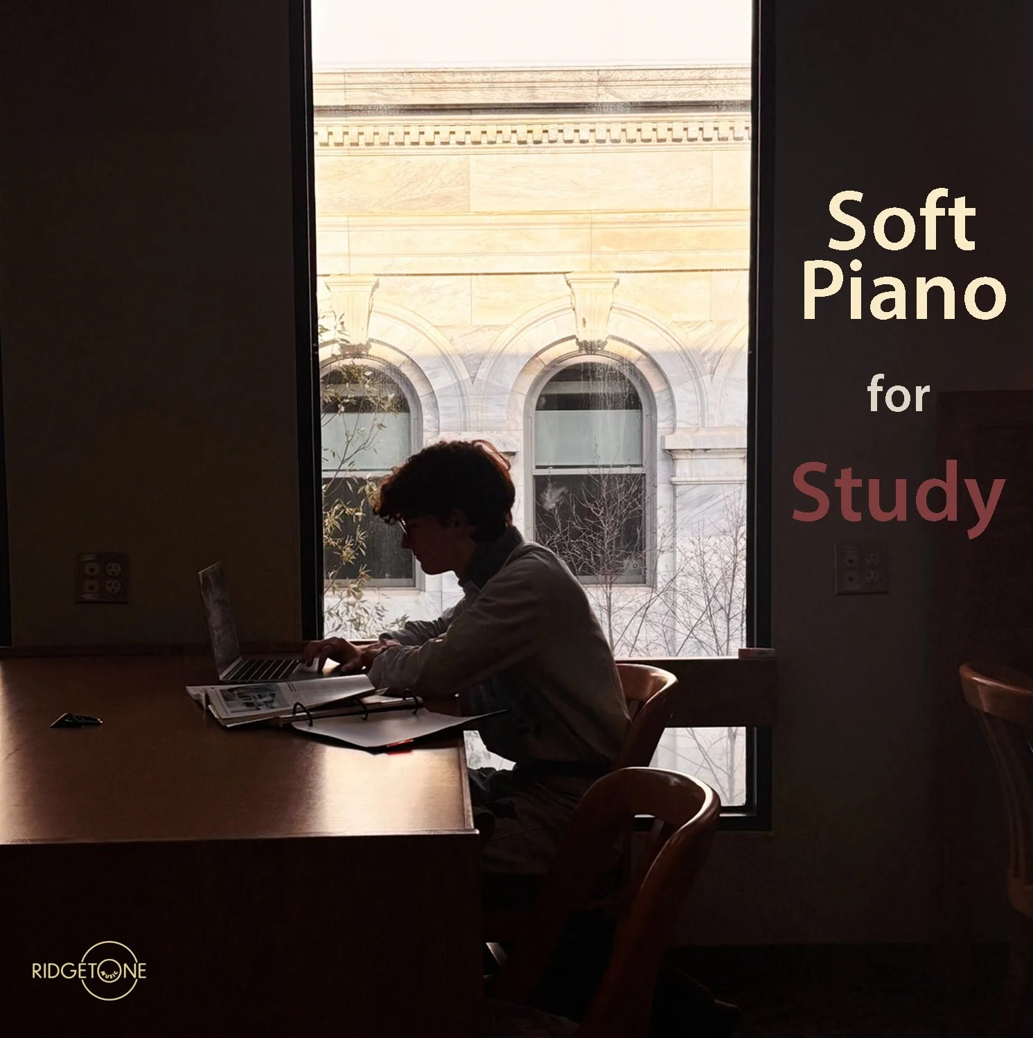 Soft Piano for Study playlist cover
