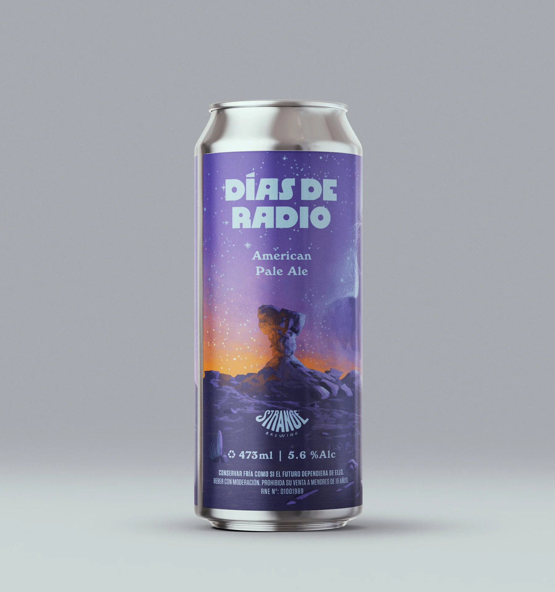 Lata de Días de Radio de Strange Brewing