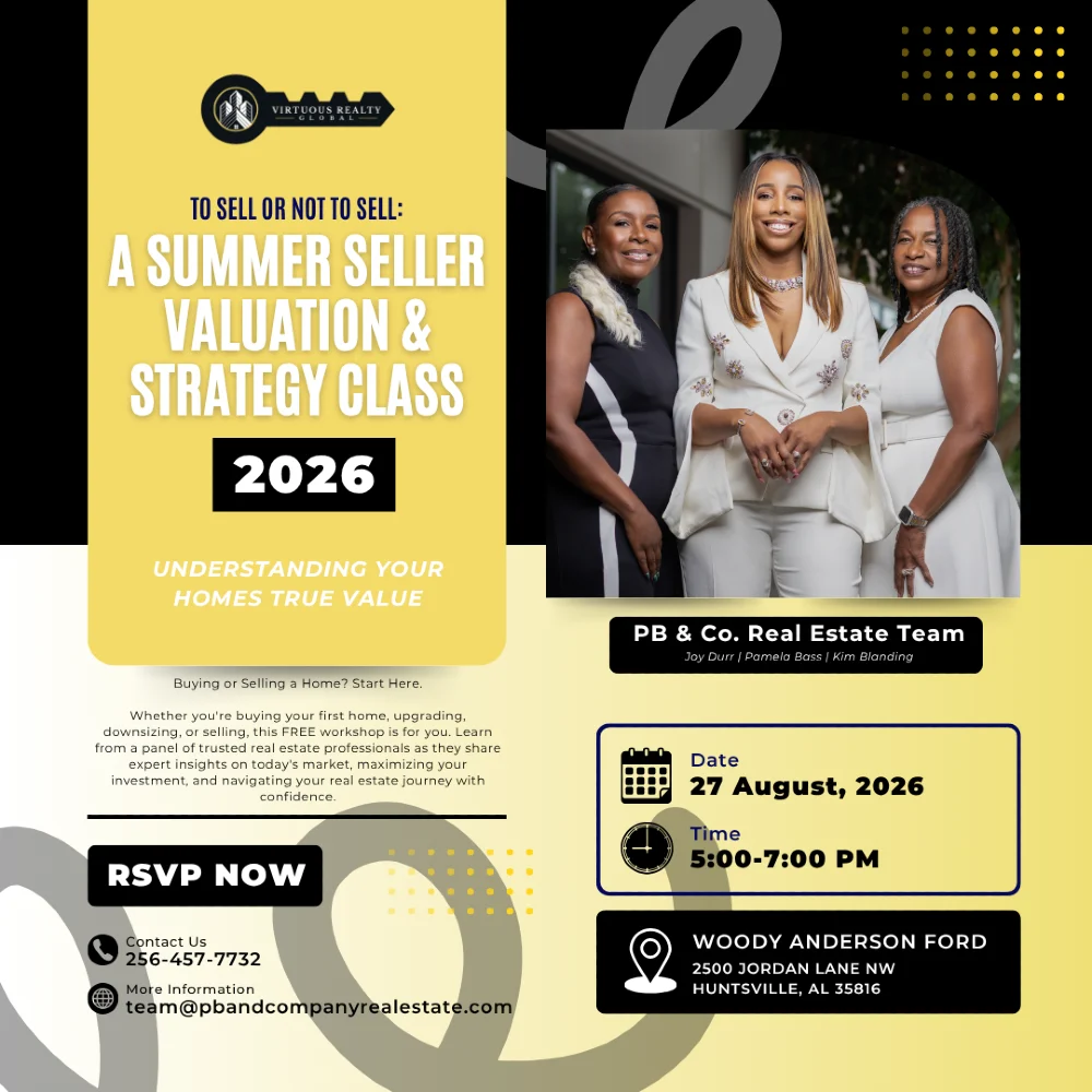 Summer seller valuation and strategy class hosted by Pamela Jackson Bass