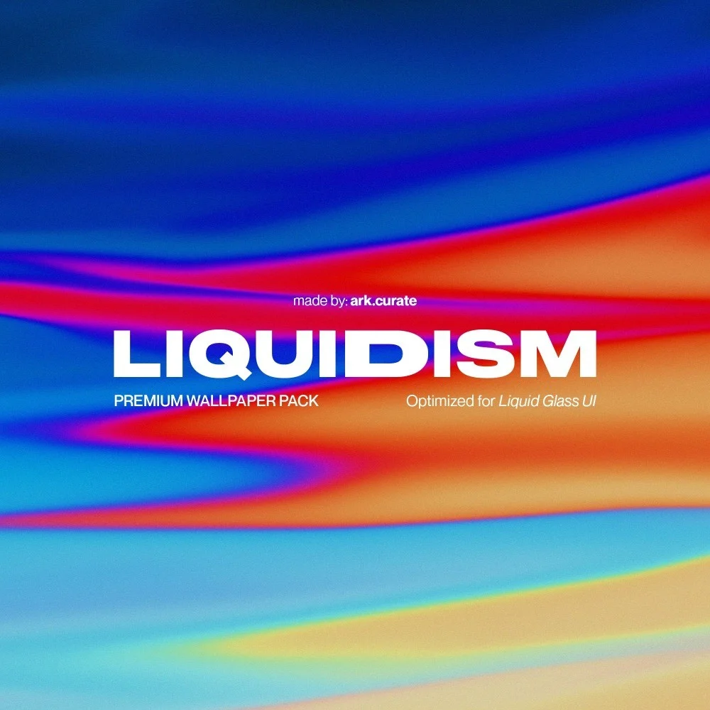 Liquidism digital wallpaper or icon pack