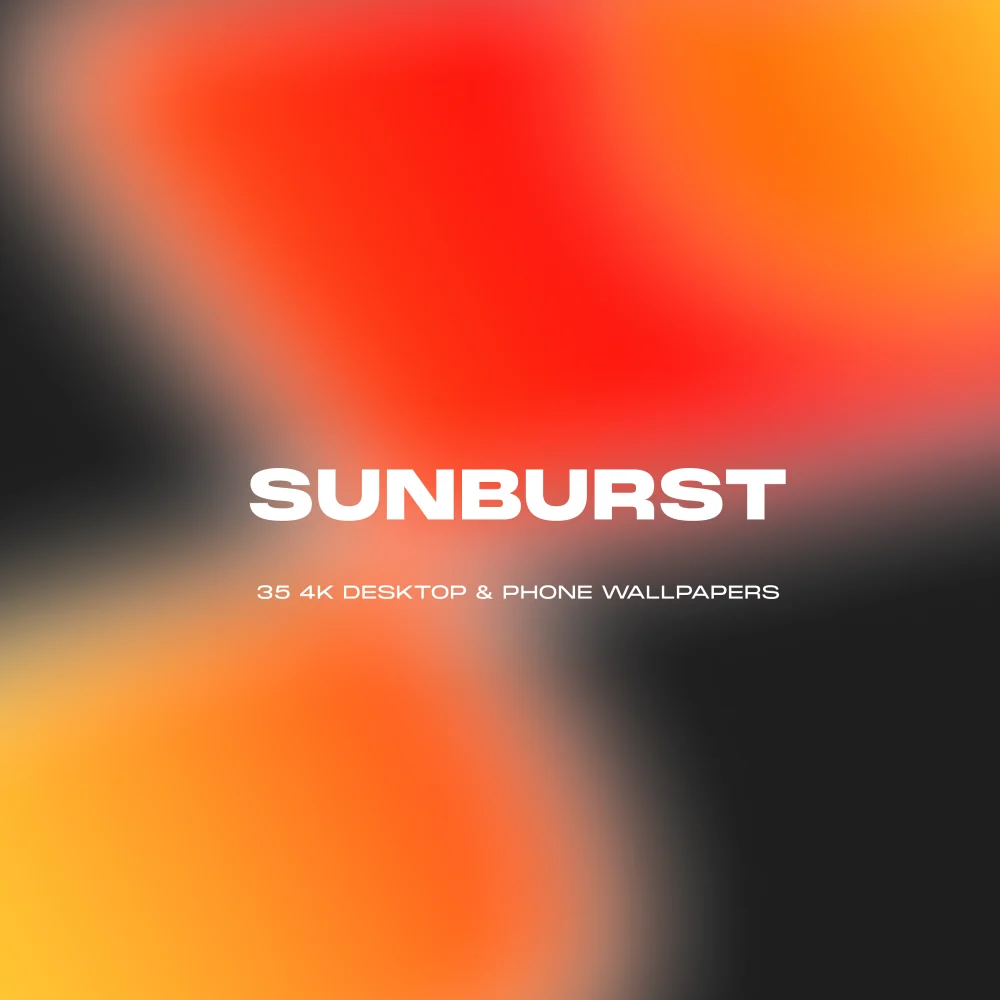 Sunburst digital wallpaper or icon pack